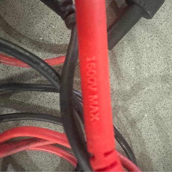 Multimeter Test Leads Red & Black CAT III 1000V 10A Probes – Universal Fit - Picture 6 of 7